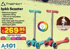 TRİATHLON IŞIKLI SCOOTER TRİATHLON IŞIKLI SCOOTER